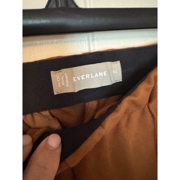 Everlane The Dream Pant Dark Tan Drawstring XS - Picture 6 of 6